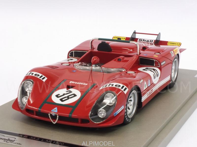 Alfa Romeo 33.3 Coda Lunga #38 Le Mans 1970 Zeccoli - Facetti by tecnomodel