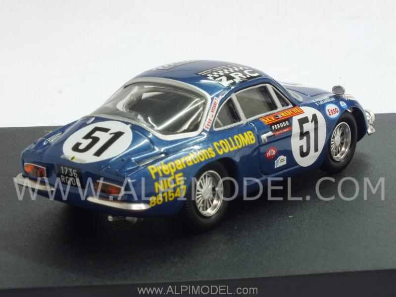 Alpine Renault A110 #51 Le Mans 1968 Collomb - Lacarreau by trofeu