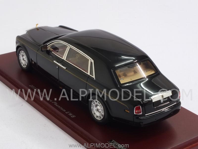 Rolls Royce Phantom EWB Sedan 2012 (Diamond Black) by true-scale-miniatures