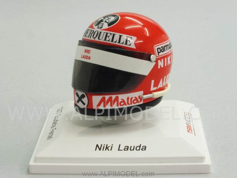 Helmet Scuderia Ferrari 1977 Niki Lauda (1/8 scale - 3cm) by true-scale-miniatures