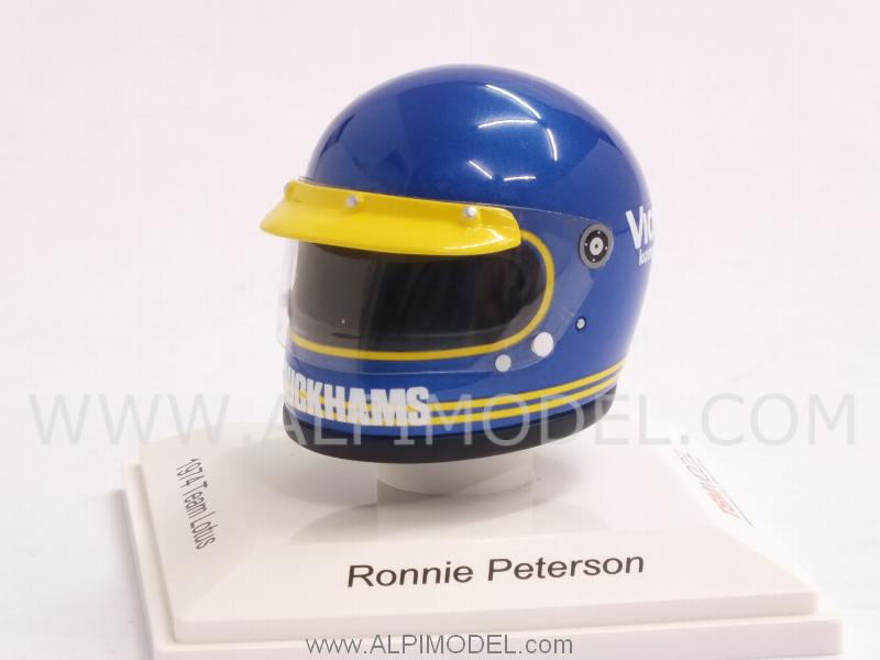 Helmet Team Lotus Formula 1 1974 Ronnie Peterson (1/8 scale - 3cm) by true-scale-miniatures