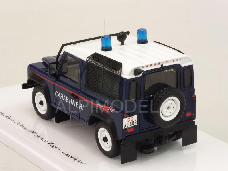 Land Rover Defender 90 Station Wagon CARABINIERI by true-scale-miniatures