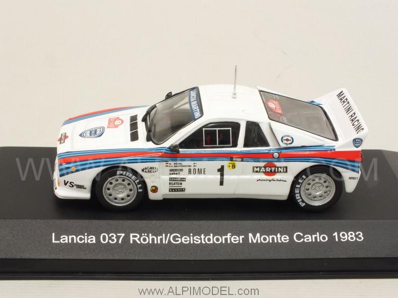 Lancia 037 Martini #1 Rally Monte Carlo 1983 Rohrl - Geistdorfer by whitebox