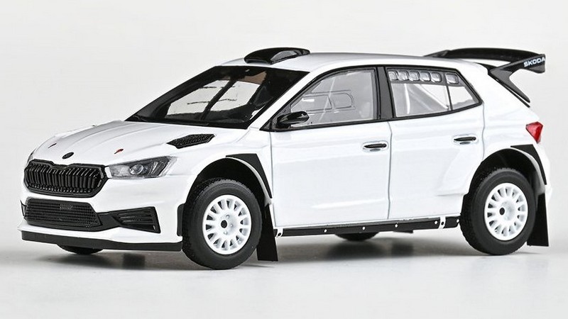 Skoda Fabia IV RS Rally 2 Base 2022 (White) by abrex