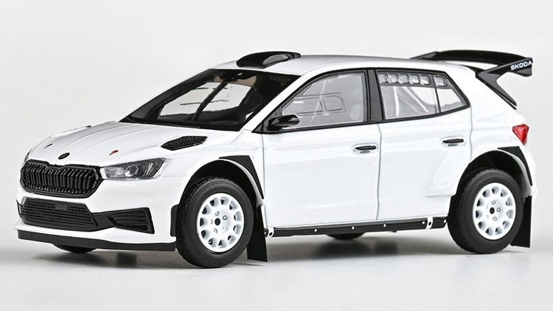 Skoda Fabia IV RS Rally 2 Base 2022 (White) by abrex