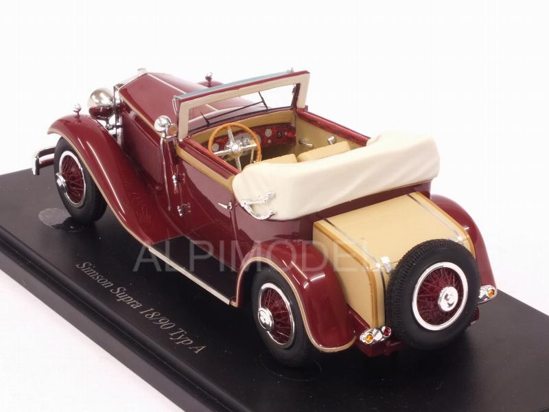 Simson Supra 18/90 Type A 1931 (Dark Red) - auto-cult