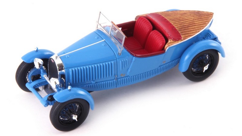 Bugatti Type 40 Boattail Speedster 1927 (Blue) by autocult