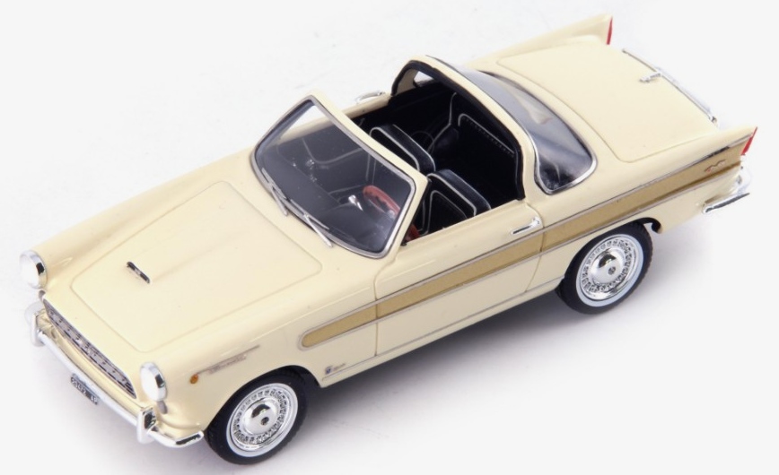 Fiat 1200 Vignale Wonderful 1958 (Ivory) by autocult