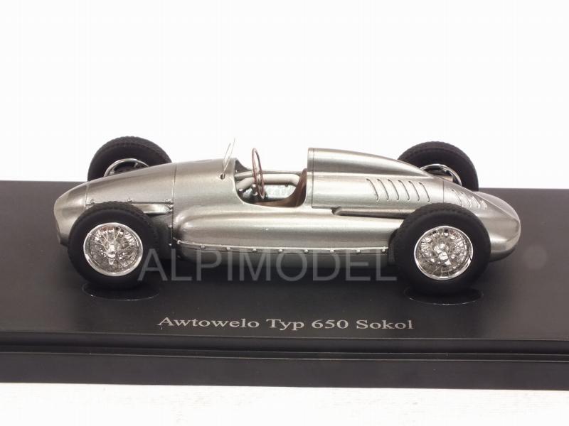 Awtowelo Type 650 Sokol 1952 (Silver) - auto-cult