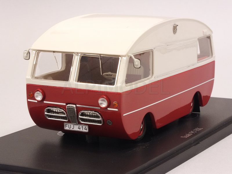 Saab 95 HK 1965 (Red/White) by auto-cult