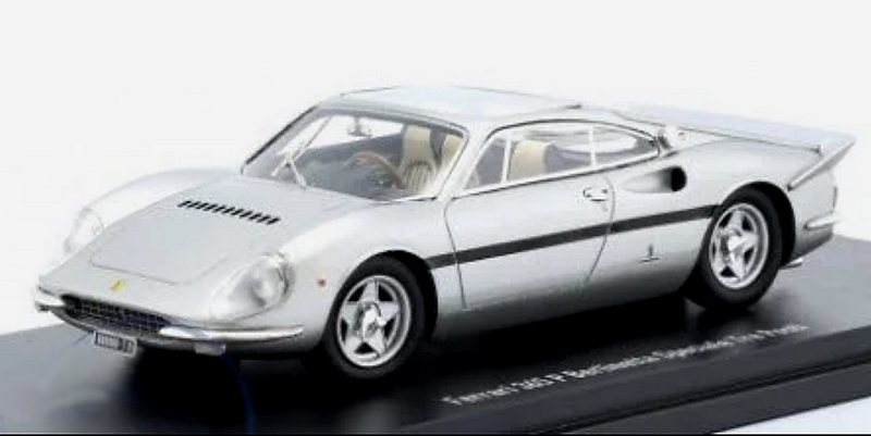 Ferrari 365P 3 Posti 1966 Silver Gianni Agnelli Personal Car - Masterpiece Edition by auto-cult