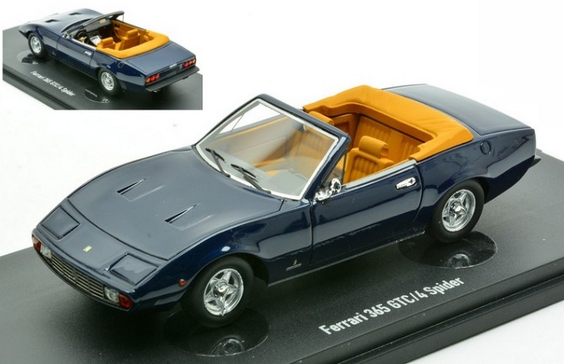 Ferrari 365 GTC/4 Spider 1971 (Dark Blue) 'Masterpiece' Edition by autocult