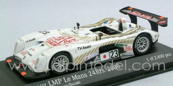 Panoz LMP Roadster Team Dragon Suzuki/Kageyama/Kageyama 6th Le Mans 2000 by action