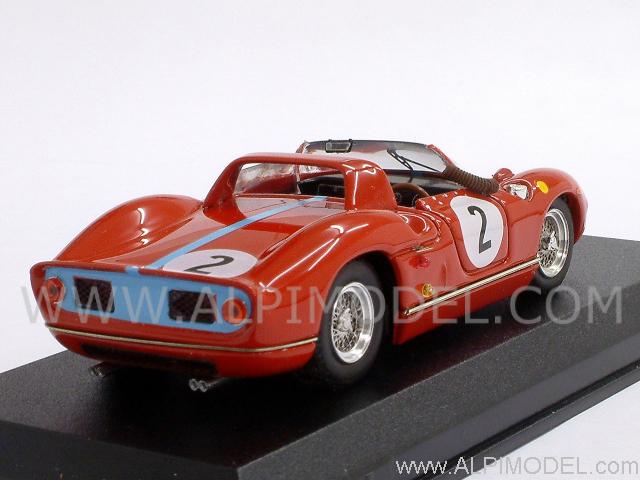 Ferrari 330 P #2 Paris 1964 Hill - Bonnier - art-model