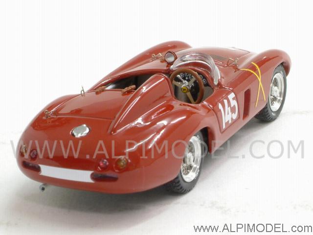 Ferrari 750 Monza #145 Tiefencastel 1956 Peter Monteverdi - art-model
