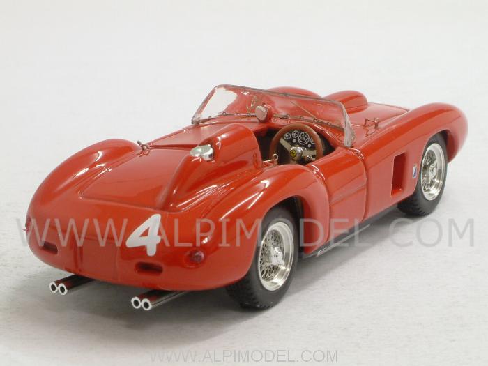 Ferrari 290 S #4 Buenos Aires 1957 Von Trips - Castellotti - art-model