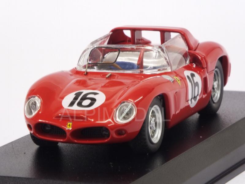 Ferrari 268 Dino SP #16 Le Mans Test 1962 Rodriguez - Bandini - Parkes -Gendebien - Mairesse by art-model