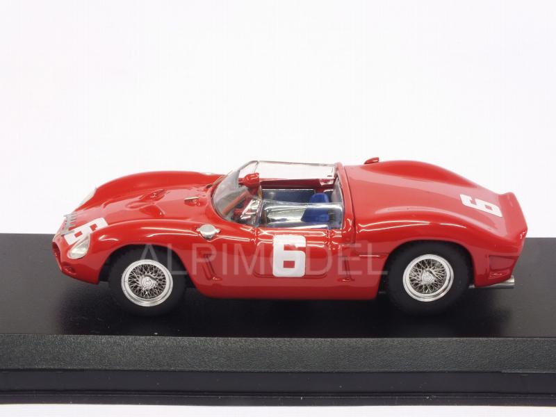 Ferrari 246 Dino SP #6 Winner Brands Hatch 1962 Parkes - art-model