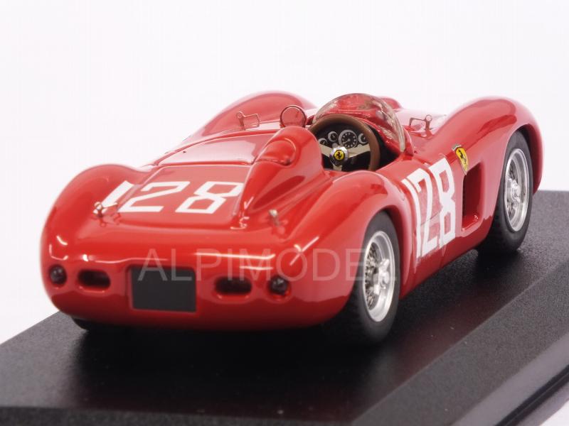 Ferrari 500 TR #128 Winner Brynfan Tyddyn Road Races 1956 Carroll Shelby - art-model