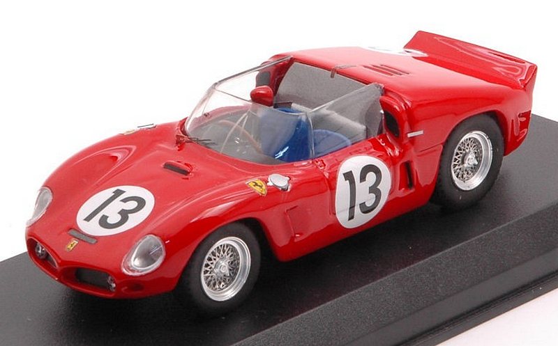 Ferrari 246 Dino SP #13 Test Le Mans 1961 Richie Ginther by art-model