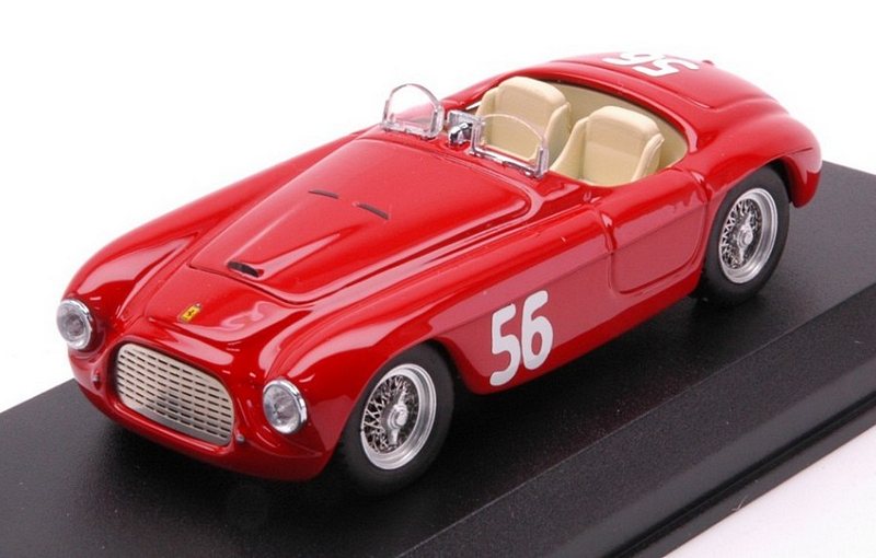 Ferrari 166 MM Barchetta #56 Winner Vermicino-Rocca di Papa 1949 G.Marzotto by art-model