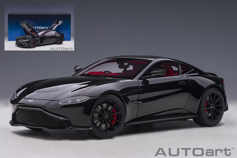 Aston Martin Vantage 2019 (Jet Black) by auto-art