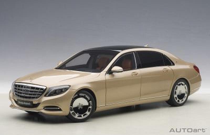 Mercedes Maybach S-Class S600 (Gold) by auto-art