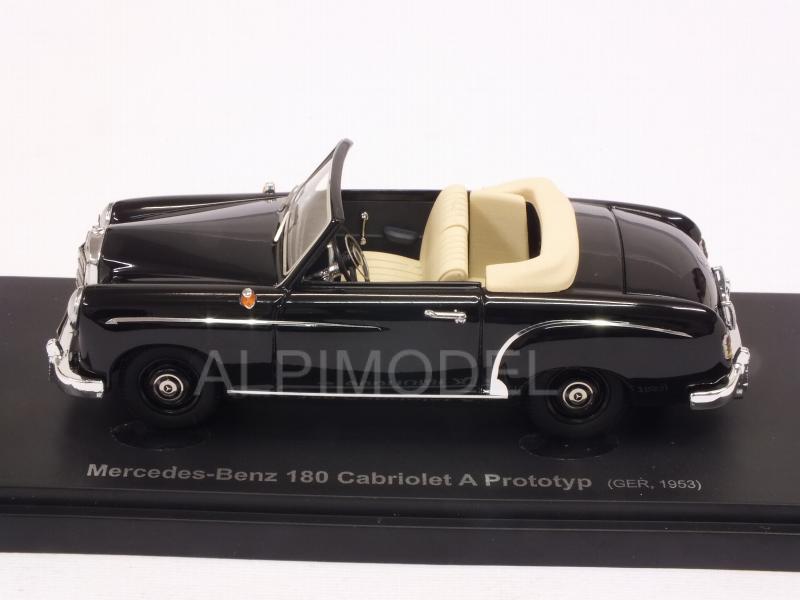 Mercedes 180 Cabriolet A Prototype 1953 (Black) - avenue-43