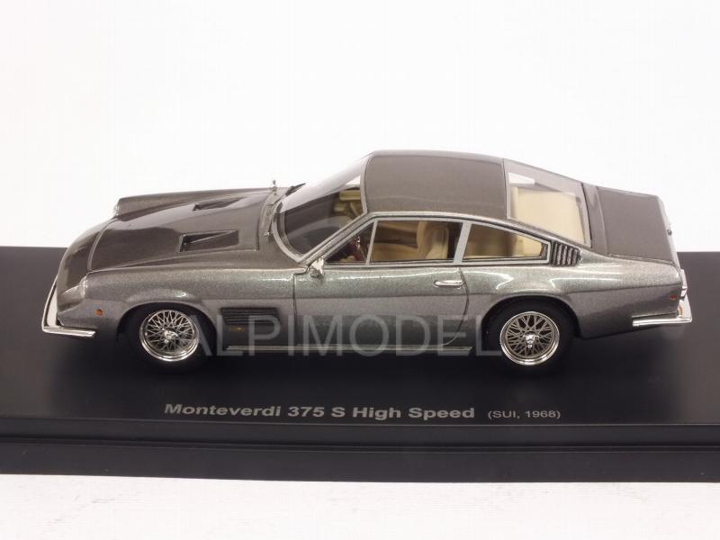 Monteverdi 375S High Speed 1968 (Metallic Grey) - avenue-43