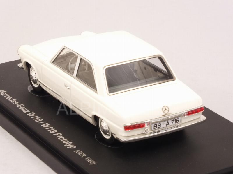 Mercedes W118/W119 Prototype 1960 (White) - avenue-43