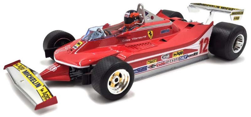 Ferrari 312 T4 #12 Winner GP South African 1979 Gilles Villeneuve by burago
