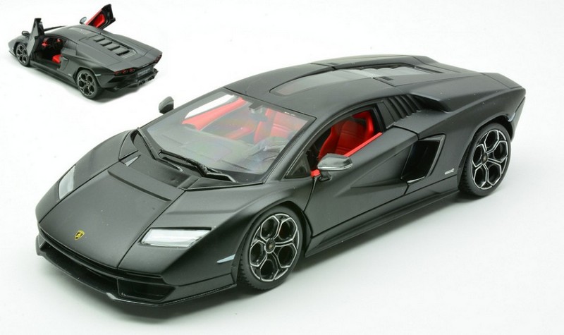 Lamborghini Countach LPI800-4 (Matt Black) by burago