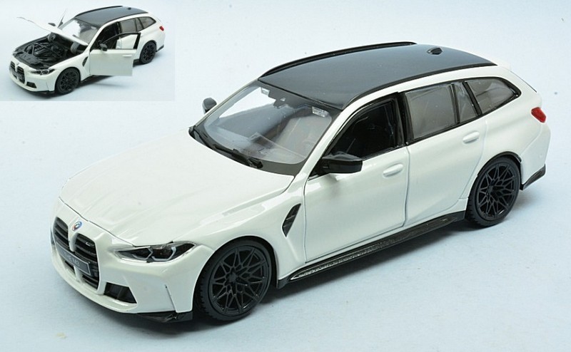BMW M3 Touring 2023 (White) by burago