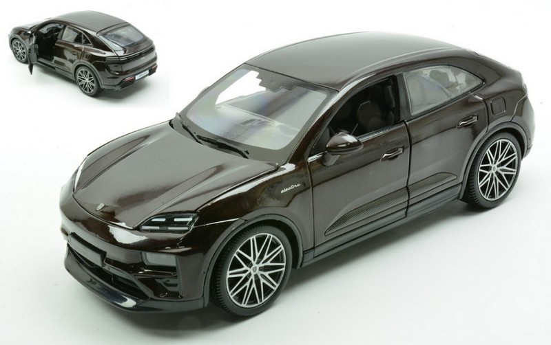 Porsche Macan Turbo Electric (Dark Violet) by burago