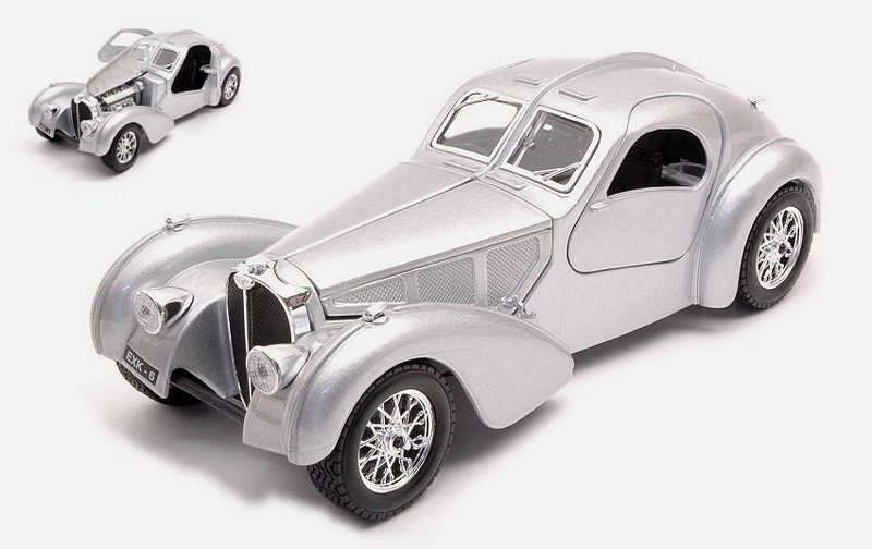Bugatti Atlantic 1936 (Silver) by burago