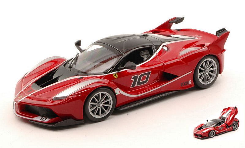 Ferrari FXX-K #10 2014 (Red) by burago