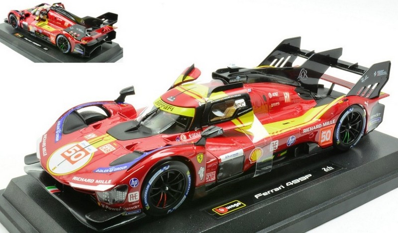 Ferrari 499P #50 Le Mans 2025 Fuoco-Nielsen-Molina by burago