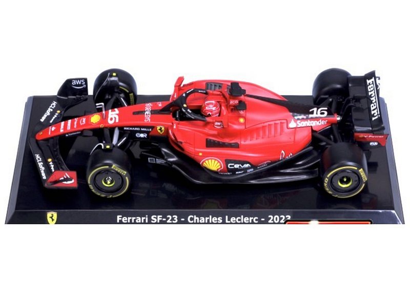 Ferrari SF-23 #16 2023 Charles Leclerc by burago