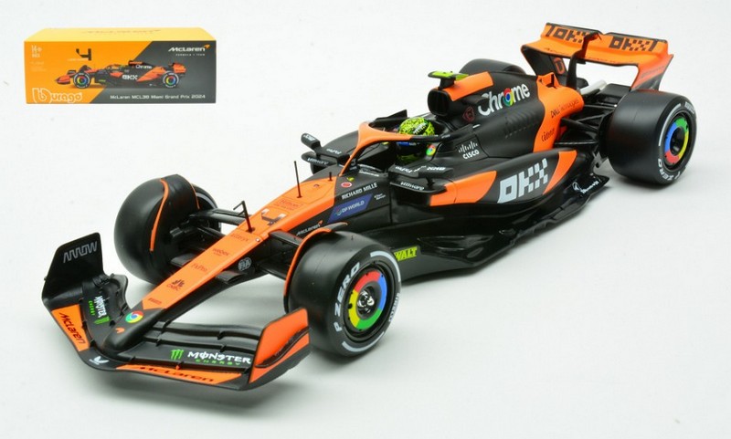 McLaren MCL38 #4 2024 Lando Norris 2024 by burago