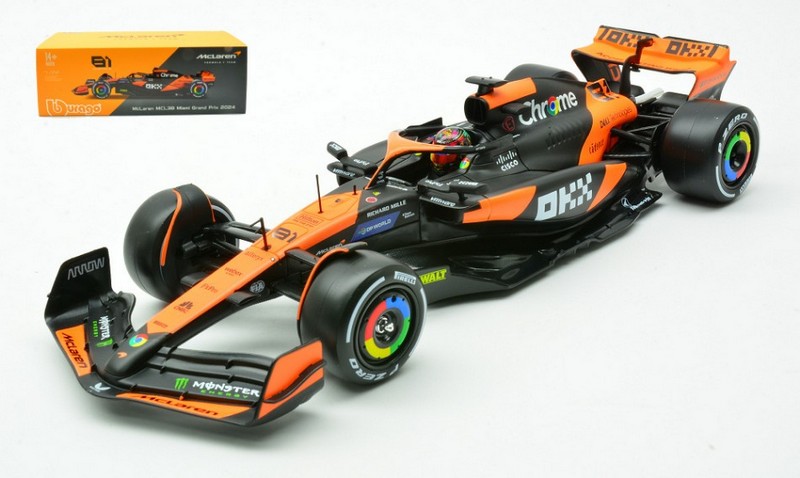McLaren MCL38 #81 2024 Oscar Piastri by burago