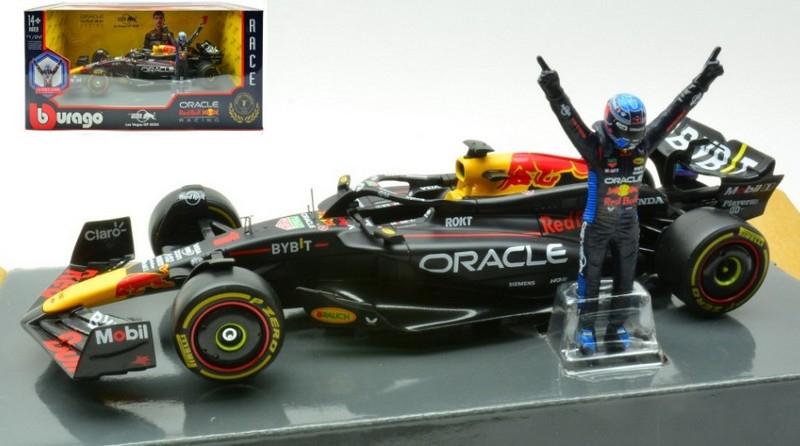 Red Bull RB20 #1 2024 Max Verstappen (with figurine) by burago