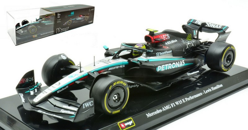 Mercedes W15 AMG #44 2024 Lewis Hamilton - Signature Edition by burago