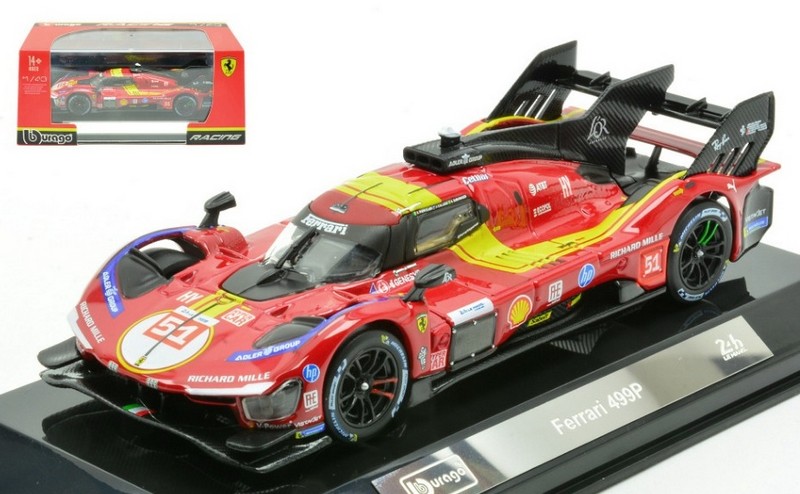 Ferrari 499P #51 Le Mans 2025 Pier Guidi-Calado-Giovinazzi  Signature Edition by burago