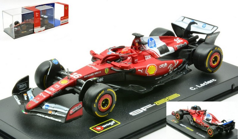 Ferrari SF-25 #16 Charles Leclerc 2025 Signature Series by burago