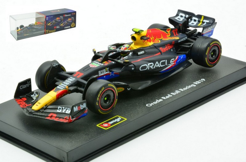 Red Bull RB19 #11 GP Austin 2023 Sergio Perez - Signature Edition by burago