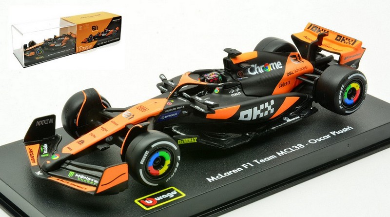 McLaren MCL38 #81 2024 Oscar Piastri - Signature Edition by burago