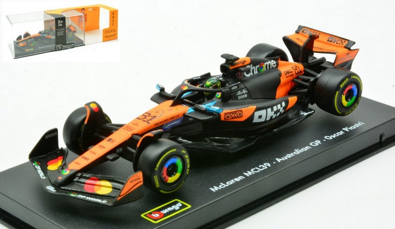 McLaren MCL39 #81 2025 Oscar Piastri Signature Series by burago