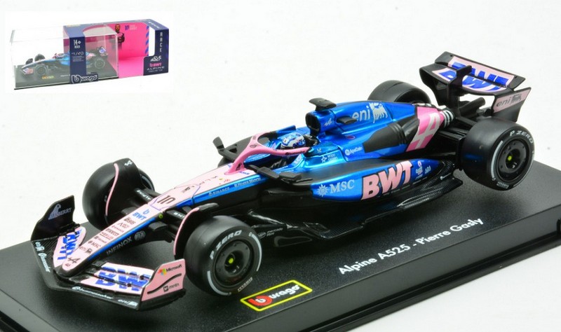 Alpine BWT A525 #10 2025 Pierre Gasly Signature Series by burago