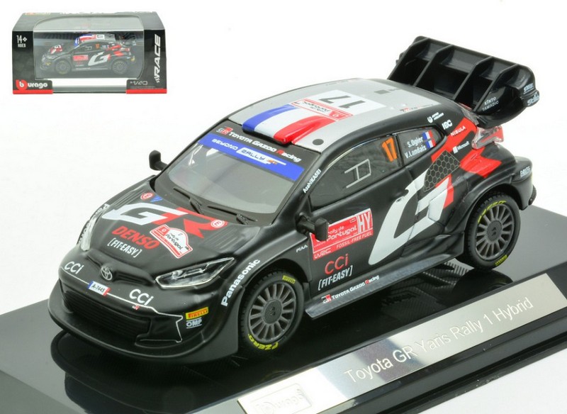 Toyota Yaris WRC Rally1 #17 2024 Ogier-Landais by burago