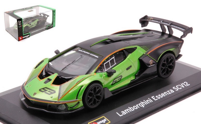 Lamborghini Essenza SCV12 #63 (Green/Black) by burago
